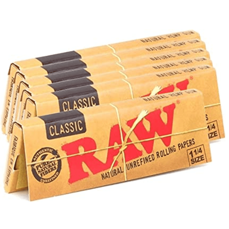 Raw Classic Rolling Papers 1 1/4" Airdrie Vape SuperStore and Bong Shop Alberta Canada