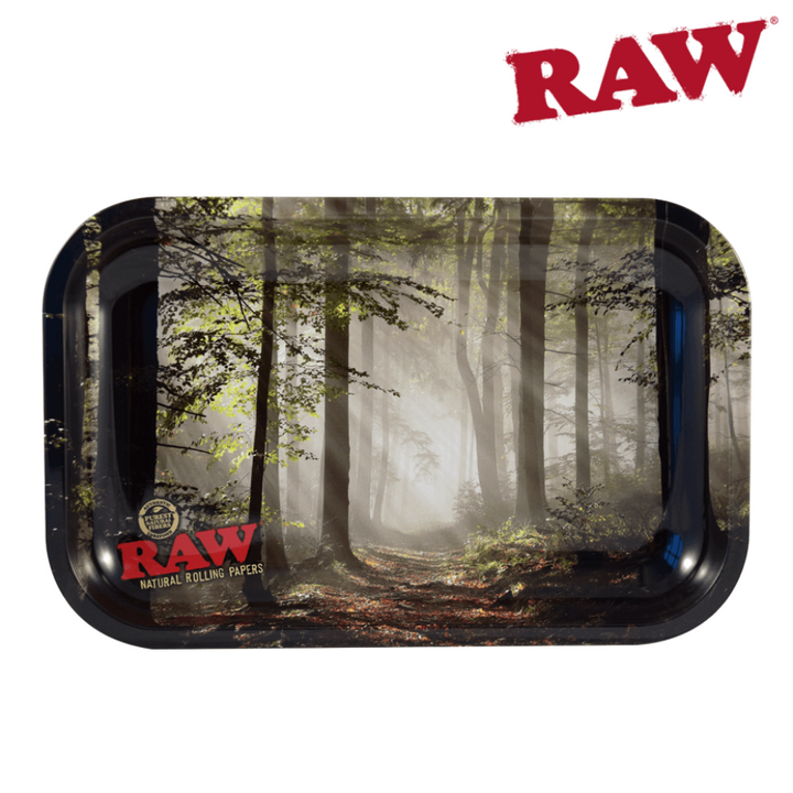 Raw Metal Rolling Trays Large Airdrie Vape SuperStore and Bong Shop Alberta Canada