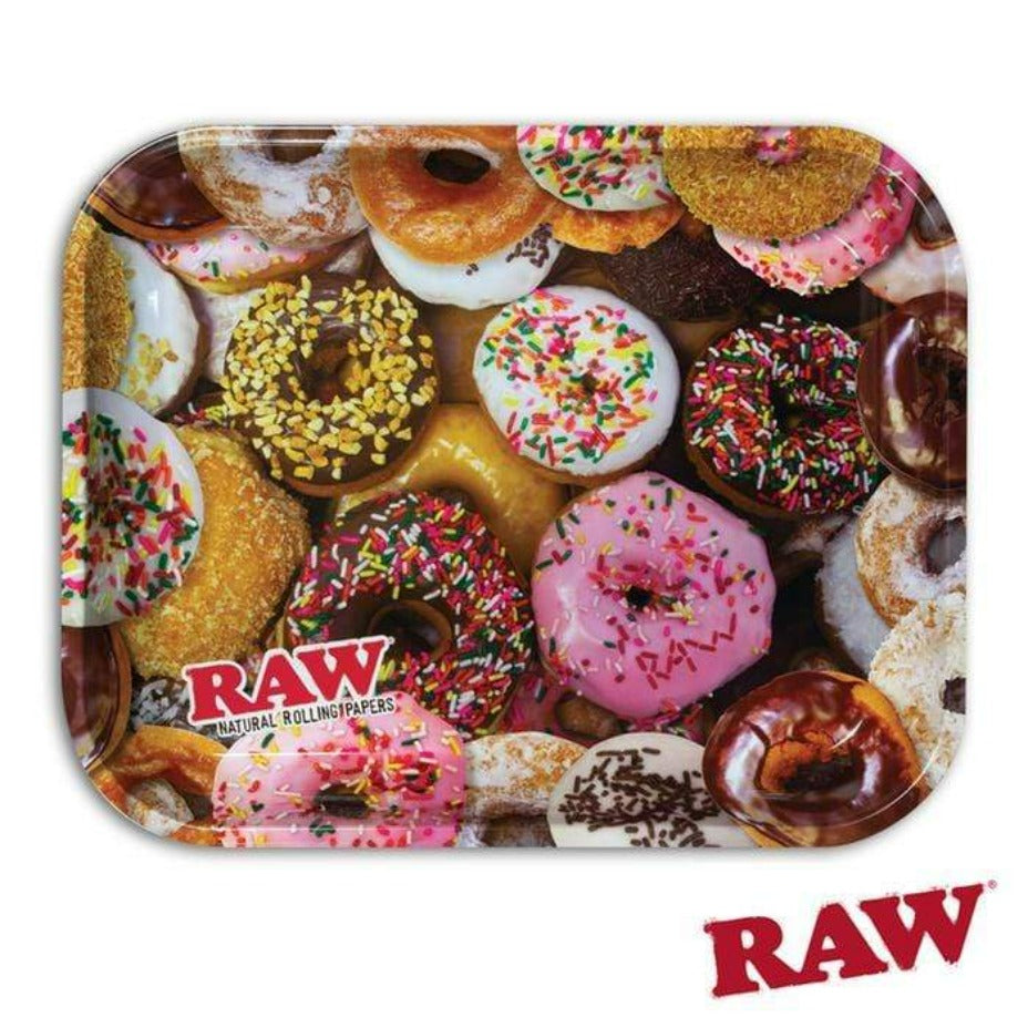 Raw Metal Rolling Trays Medium Airdrie Vape SuperStore and Bong Shop Alberta Canada