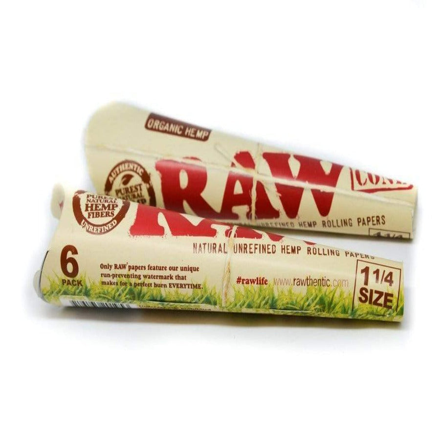 RAW Pre-rolled Cones Regular-6/pkg Airdrie Vape SuperStore and Bong Shop Alberta Canada
