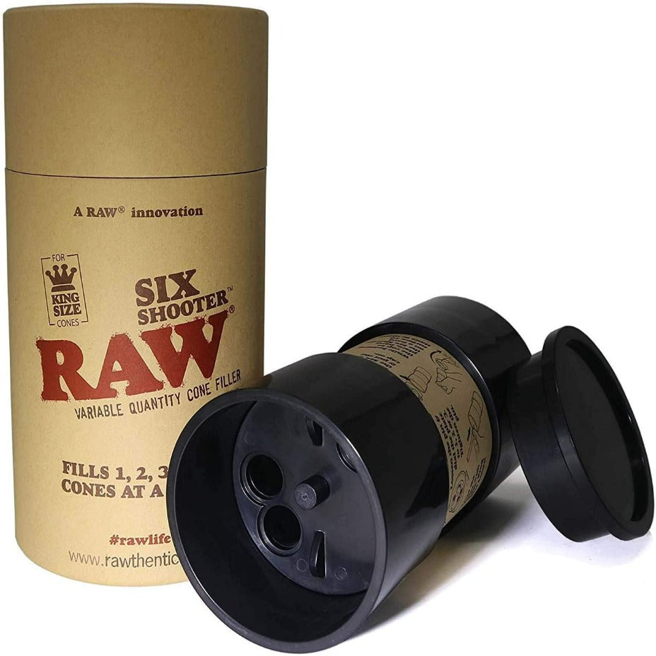 Raw Six Shooter Cone Filler-King Size Airdrie Vape SuperStore and Bong Shop Alberta Canada