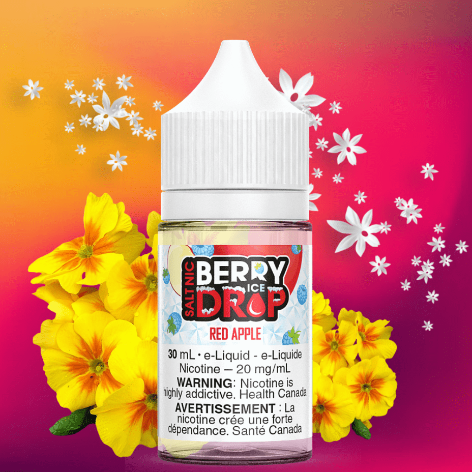 Red Apple Ice Salt by Berry Drop E-Liquid Airdrie Vape SuperStore and Bong Shop Alberta Canada