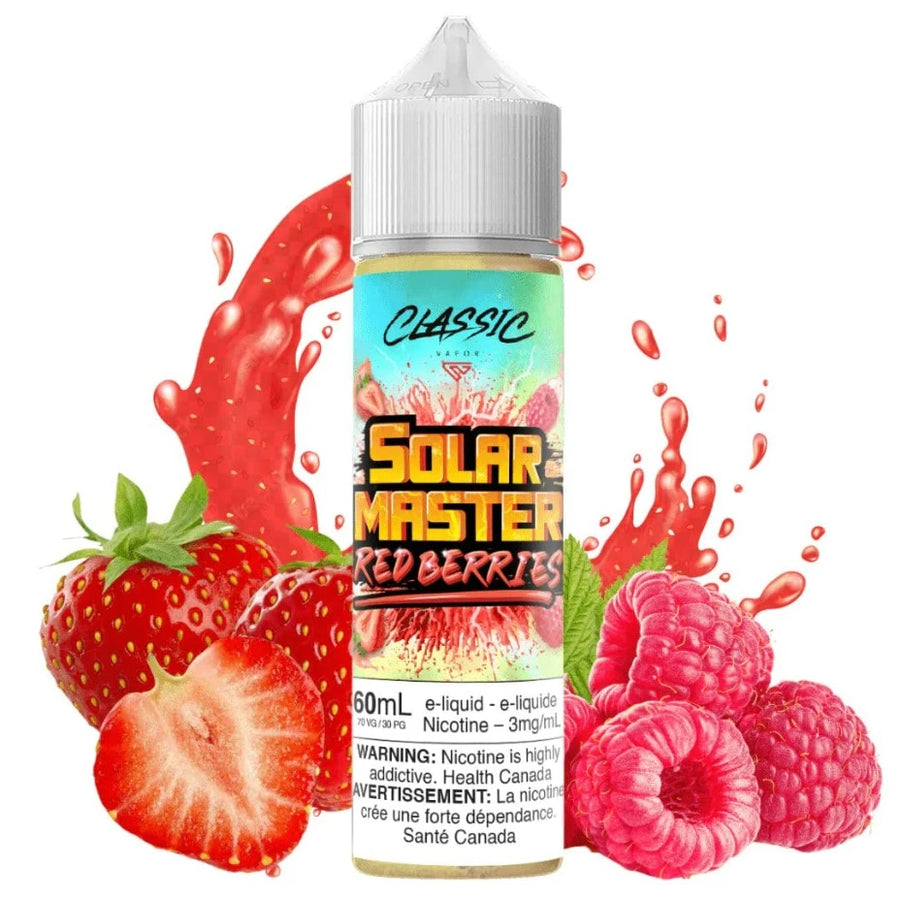 Red Berries by Solar Master E-Liquid 3mg Airdrie Vape SuperStore and Bong Shop Alberta Canada