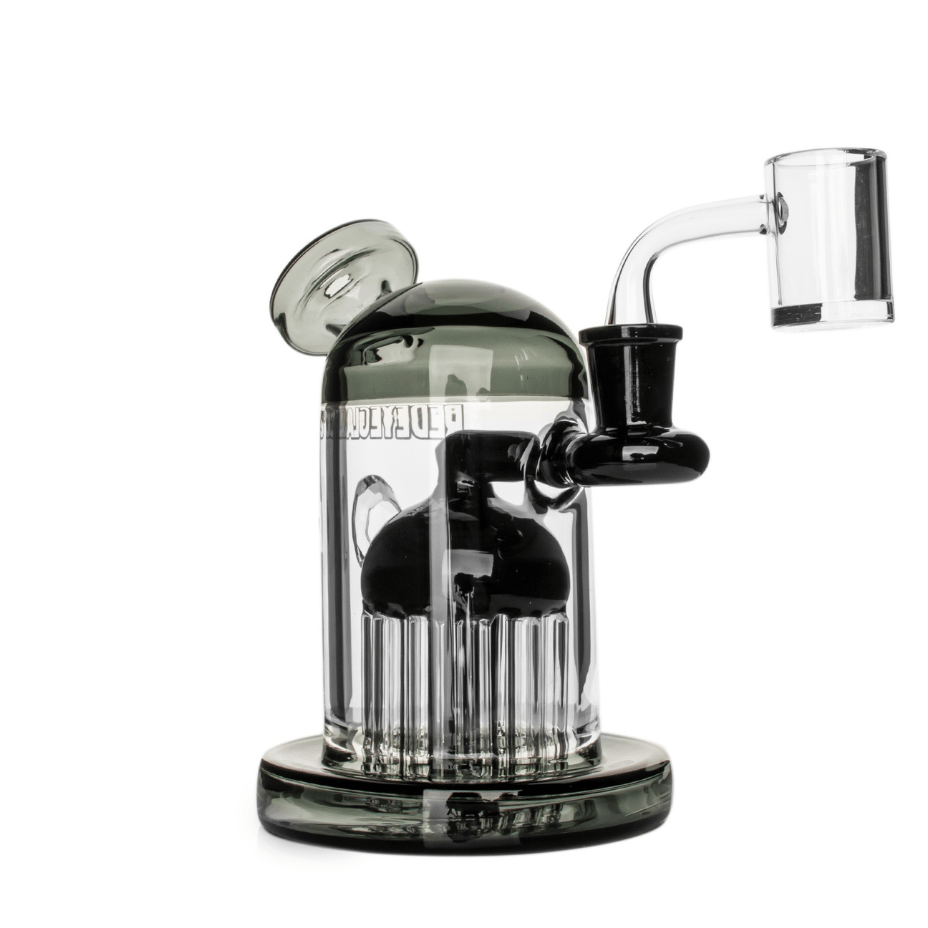 Red Eye Glass Guaji Concentrate Rig-6.5" 6.5" / Smoke + Black Airdrie Vape SuperStore and Bong Shop Alberta Canada