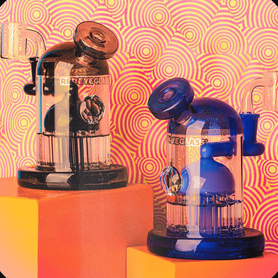 Red Eye Glass Guaji Concentrate Rig-6.5