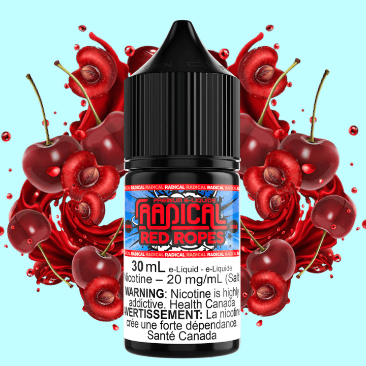 Red Ropes Salt Nic by Radical E-liquid 30mL / 20mg Airdrie Vape SuperStore and Bong Shop Alberta Canada