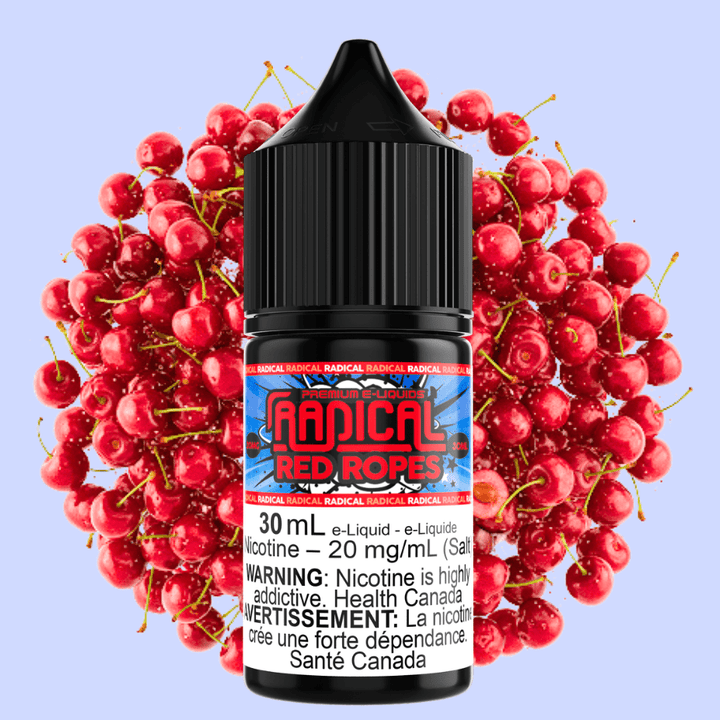 Red Ropes Salt Nic by Radical E-liquid Airdrie Vape SuperStore and Bong Shop Alberta Canada