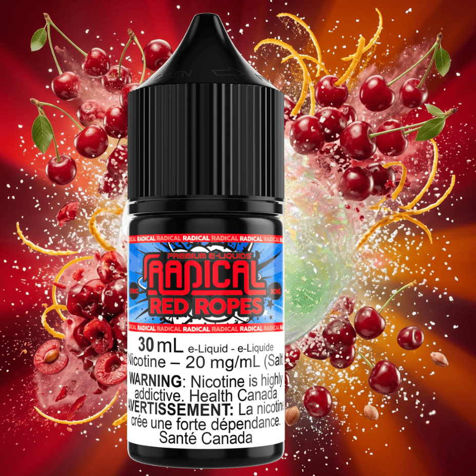 Red Ropes Salt Nic by Radical E-liquid Airdrie Vape SuperStore and Bong Shop Alberta Canada