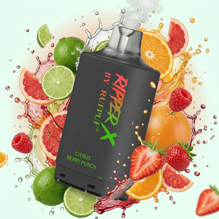 Ripper X 75K Turbo Pod - Citrus Berry Punch 75000 Puffs / 20mg Airdrie Vape SuperStore and Bong Shop Alberta Canada