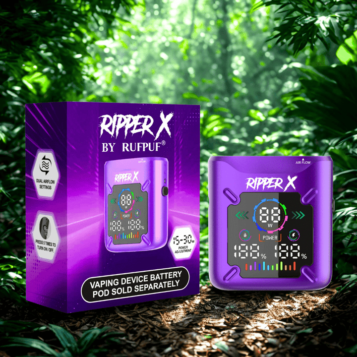 Ripper X Ultra Battery-1000mAh Metallic Purple Airdrie Vape SuperStore and Bong Shop Alberta Canada