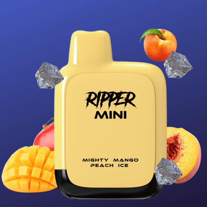 Rufpuf Ripper Mini Disposable Vape- 1000 puffs / Mighty Mango Peach Ice Airdrie Vape SuperStore and Bong Shop Alberta Canada