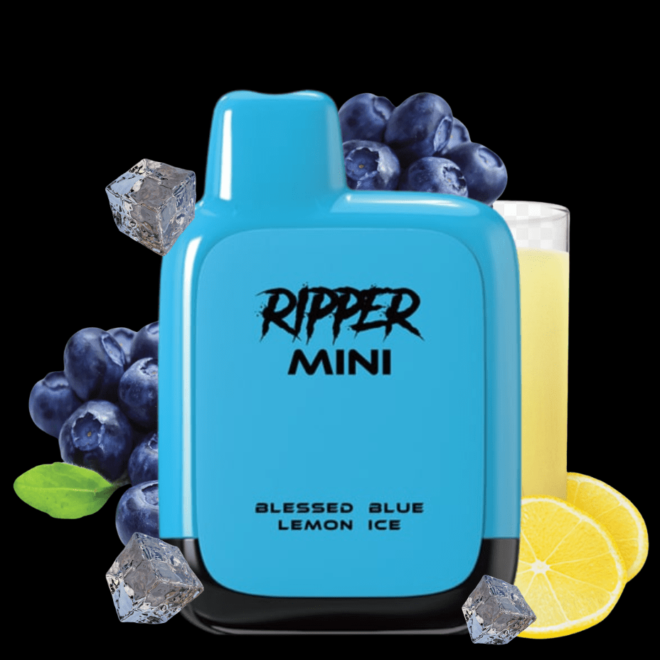 Rufpuf Ripper Mini Disposable Vape-1100 1000 puffs / Blessed Blue Lemon Airdrie Vape SuperStore and Bong Shop Alberta Canada