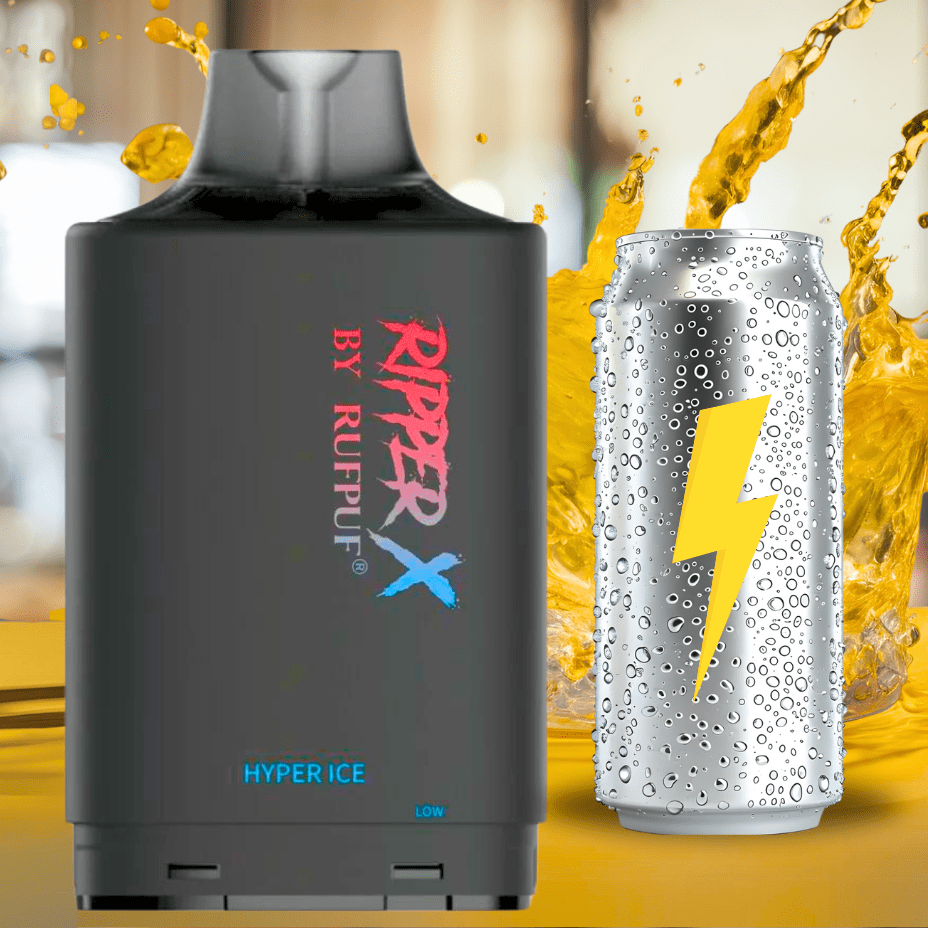 RufPuf Ripper X 50K Turbo Pod - Hyper Ice Airdrie Vape SuperStore and Bong Shop Alberta Canada