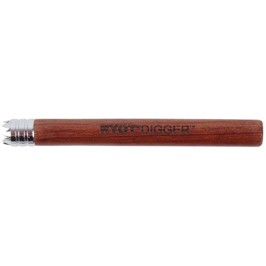 RYOT Wooden One Hitter w/ Digger Tip Rosewood Airdrie Vape SuperStore and Bong Shop Alberta Canada