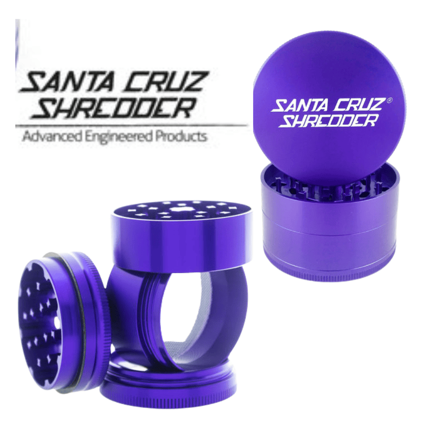Santa Cruz Herb Grinder-2" Purple Airdrie Vape SuperStore and Bong Shop Alberta Canada