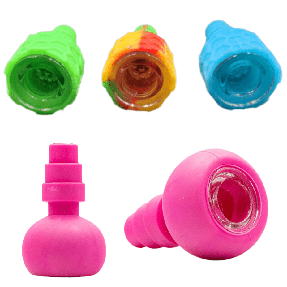Silicone Bong Bowls 14mm Solid Color Airdrie Vape SuperStore and Bong Shop Alberta Canada