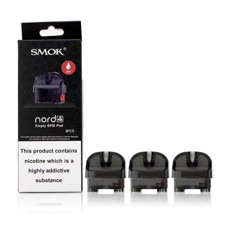 SMOK Nord 4 Replacement Pods - 3pck 3/pkg / RPM Pod Airdrie Vape SuperStore and Bong Shop Alberta Canada