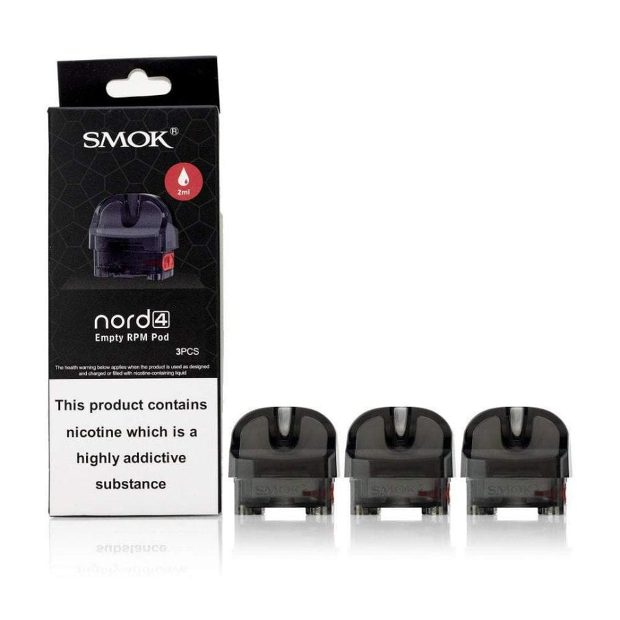 SMOK Nord 4 Replacement Pods - 3pck 3/pkg / RPM Pod Airdrie Vape SuperStore and Bong Shop Alberta Canada