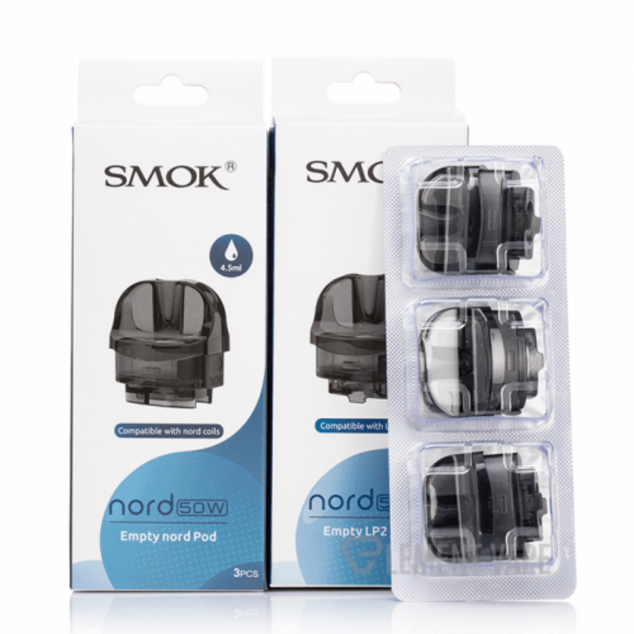 Smok Nord 50W Replacement Pods-3/pkg Nord Pods Airdrie Vape SuperStore and Bong Shop Alberta Canada