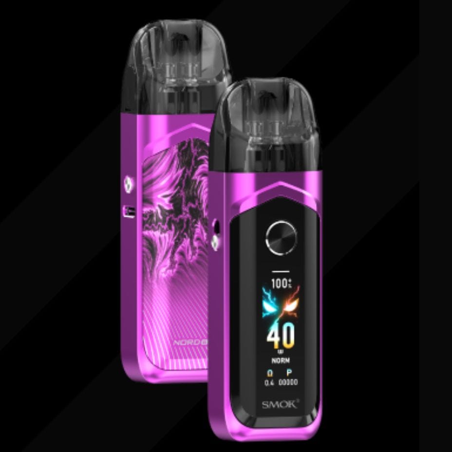 Smok Nord 6 80W Pod Kit-3800mAh Pink Airdrie Vape SuperStore and Bong Shop Alberta Canada