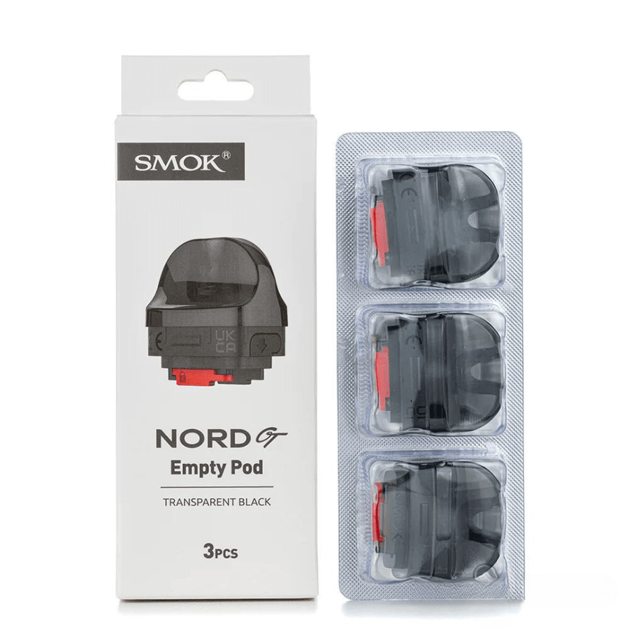 Smok Nord GT Empty Replacement Pods 3/pkg Airdrie Vape SuperStore and Bong Shop Alberta Canada