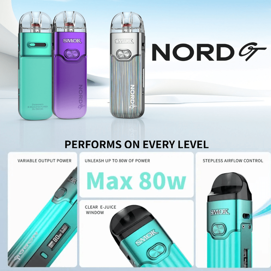Smok Nord GT Pod Kit-80W Airdrie Vape SuperStore and Bong Shop Alberta Canada