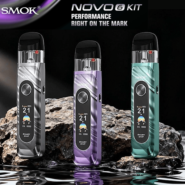 Smok Novo 6 Pod Kit-1700mAh Airdrie Vape SuperStore and Bong Shop Alberta Canada