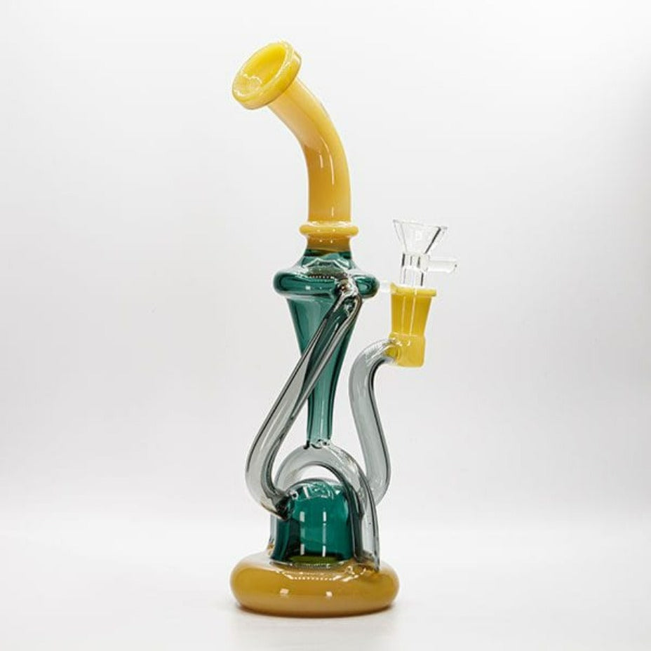 Soul Glass Recycler w/ Tubes 10" Airdrie Vape SuperStore and Bong Shop Alberta Canada
