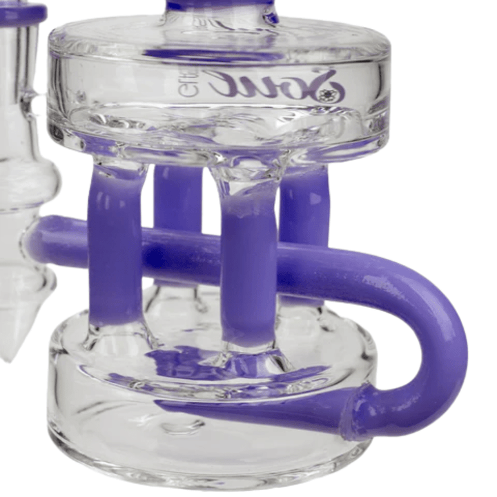 Soul Glass SOUL Glass 2-in-1 Double Deck Recycler-7" SOUL Glass 2-in-1 Double Deck Recycler-7"-Airdrie Vape SuperStore 