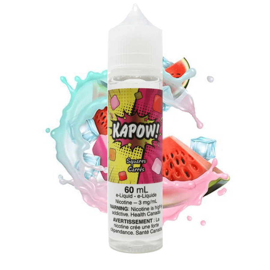 Squares by Kapow E-Liquid-60ml 60ml / 3mg Airdrie Vape SuperStore and Bong Shop Alberta Canada