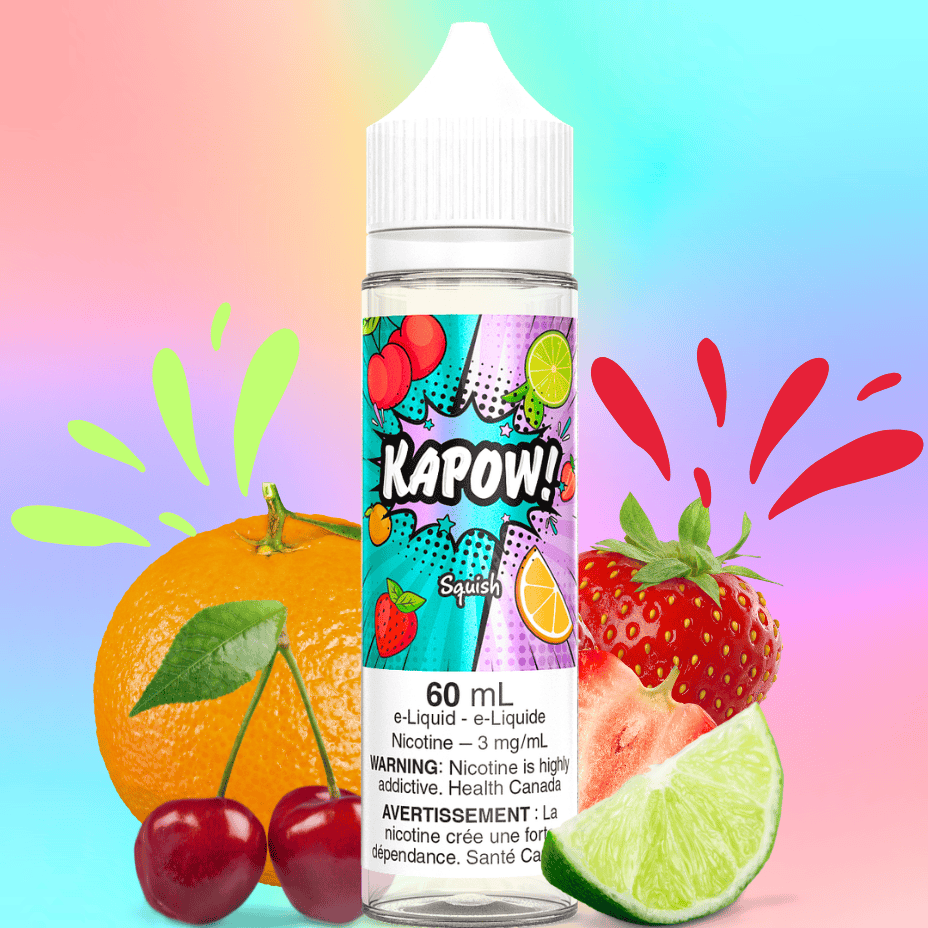 Squish by Kapow E-liquid Airdrie Vape SuperStore and Bong Shop Alberta Canada