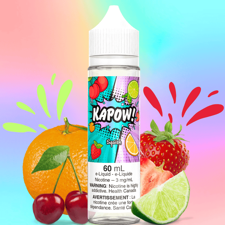 Squish by Kapow E-liquid Airdrie Vape SuperStore and Bong Shop Alberta Canada