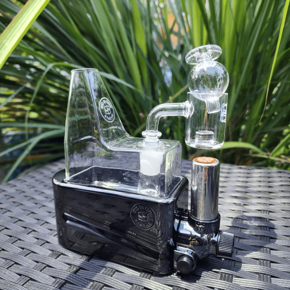 Stache RIO (Rig in one) Limited Onyx Edition Airdrie Vape SuperStore and Bong Shop Alberta Canada