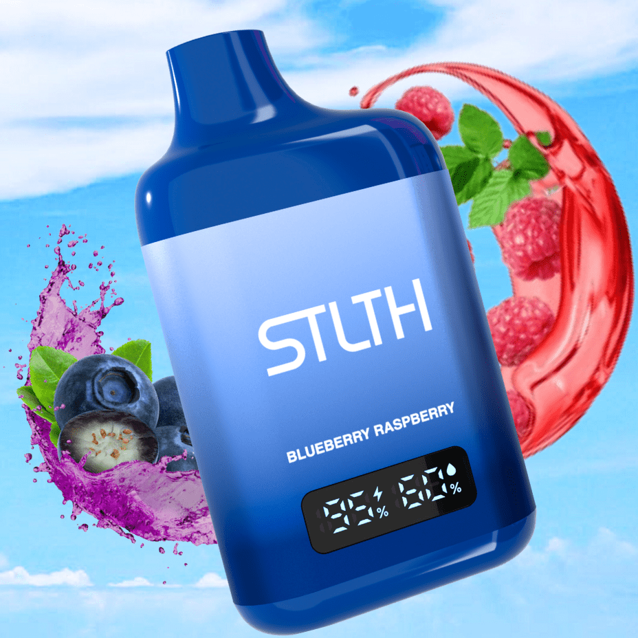 STLTH Eco Box Disposable Vape - Blueberry Raspberry 10mL / 20mg Airdrie Vape SuperStore and Bong Shop Alberta Canada