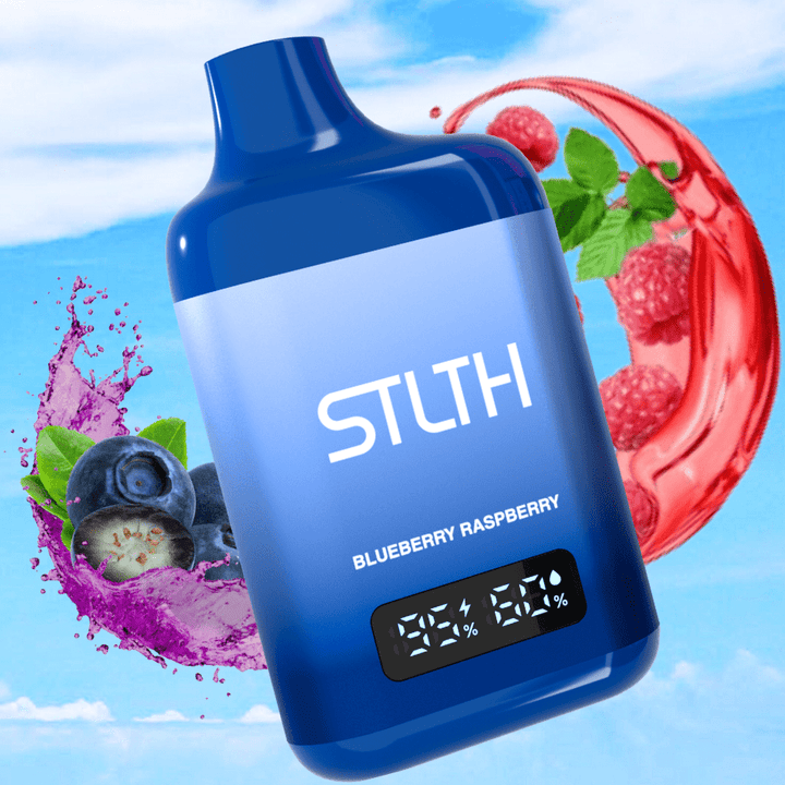 STLTH Eco Box Disposable Vape - Blueberry Raspberry 10mL / 20mg Airdrie Vape SuperStore and Bong Shop Alberta Canada
