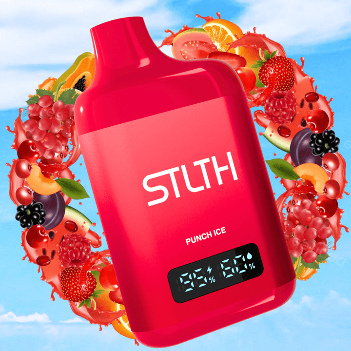 STLTH Eco Box Disposable Vape - Punch Ice 10ml / 20mg Airdrie Vape SuperStore and Bong Shop Alberta Canada