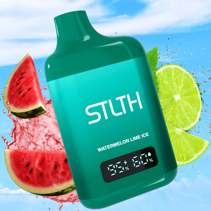 STLTH Eco Box Disposable Vape - Watermelon Lime Ice 10ml / 20mg Airdrie Vape SuperStore and Bong Shop Alberta Canada