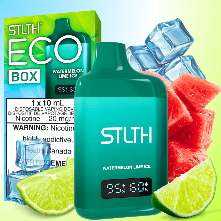 eco vape disposable STLTH Eco Box Disposable Vape: Polar Mint (10mL)