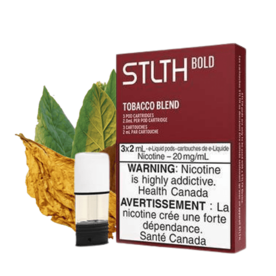 STLTH Pod-Tobacco Blend 3/pkg / BOLD 35 Airdrie Vape SuperStore and Bong Shop Alberta Canada