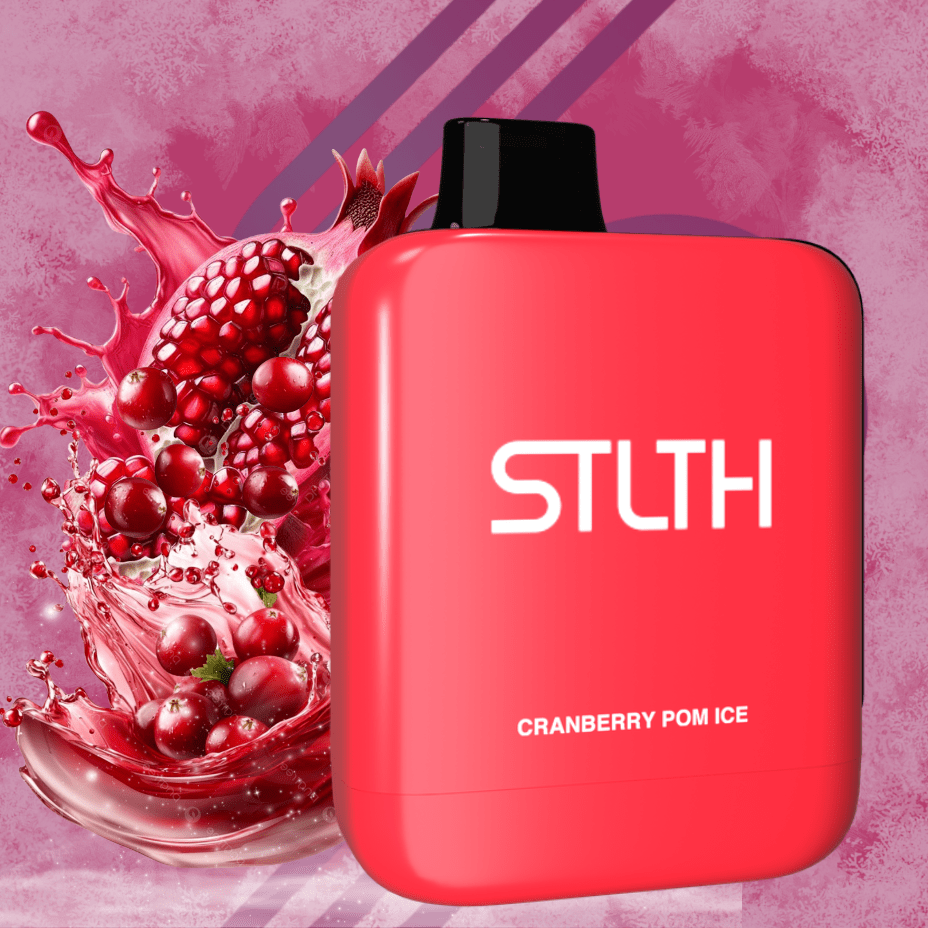 STLTH Titan Max 50K Disposable Vape-Cranberry Pom Ice 50000 Puffs / 20mg Airdrie Vape SuperStore and Bong Shop Alberta Canada