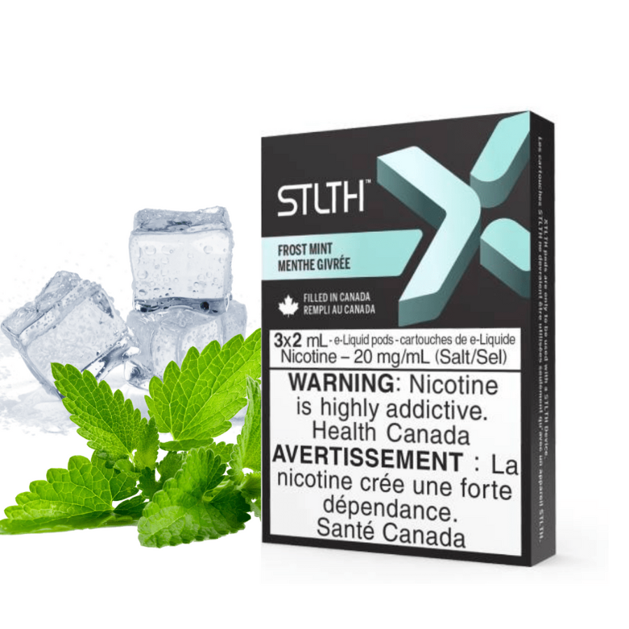 STLTH X Pods-Frost Mint 3/PKG / 20mg Airdrie Vape SuperStore and Bong Shop Alberta Canada
