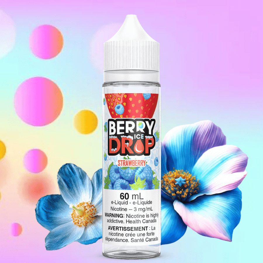 Strawberry Ice by Berry Drop E-Liquid Airdrie Vape SuperStore and Bong Shop Alberta Canada