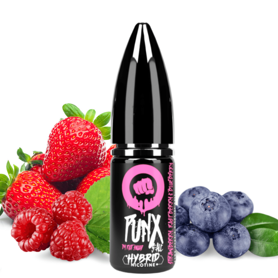 Strawberry Raspberry & Blueberry Hybrid Salt Nic by Riot Squad 5mg Airdrie Vape SuperStore and Bong Shop Alberta Canada