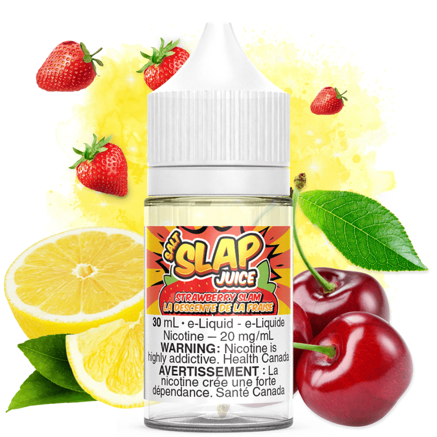 Strawberry Slam Salt by Slap Juice Airdrie Vape SuperStore and Bong Shop Alberta Canada