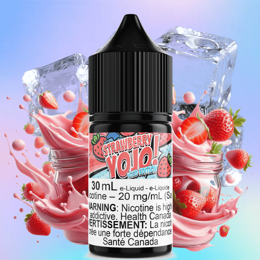 Strawberry Yojo Iced Salt by Maverick E-Liquid Airdrie Vape SuperStore and Bong Shop Alberta Canada