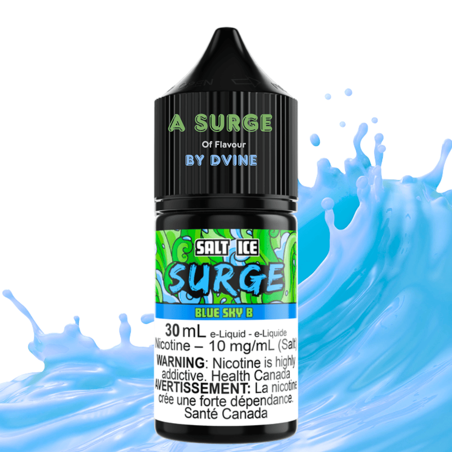Surge E-Liquid-Blue Sky B Ice Salt 30ml Airdrie Vape SuperStore and Bong Shop Alberta Canada