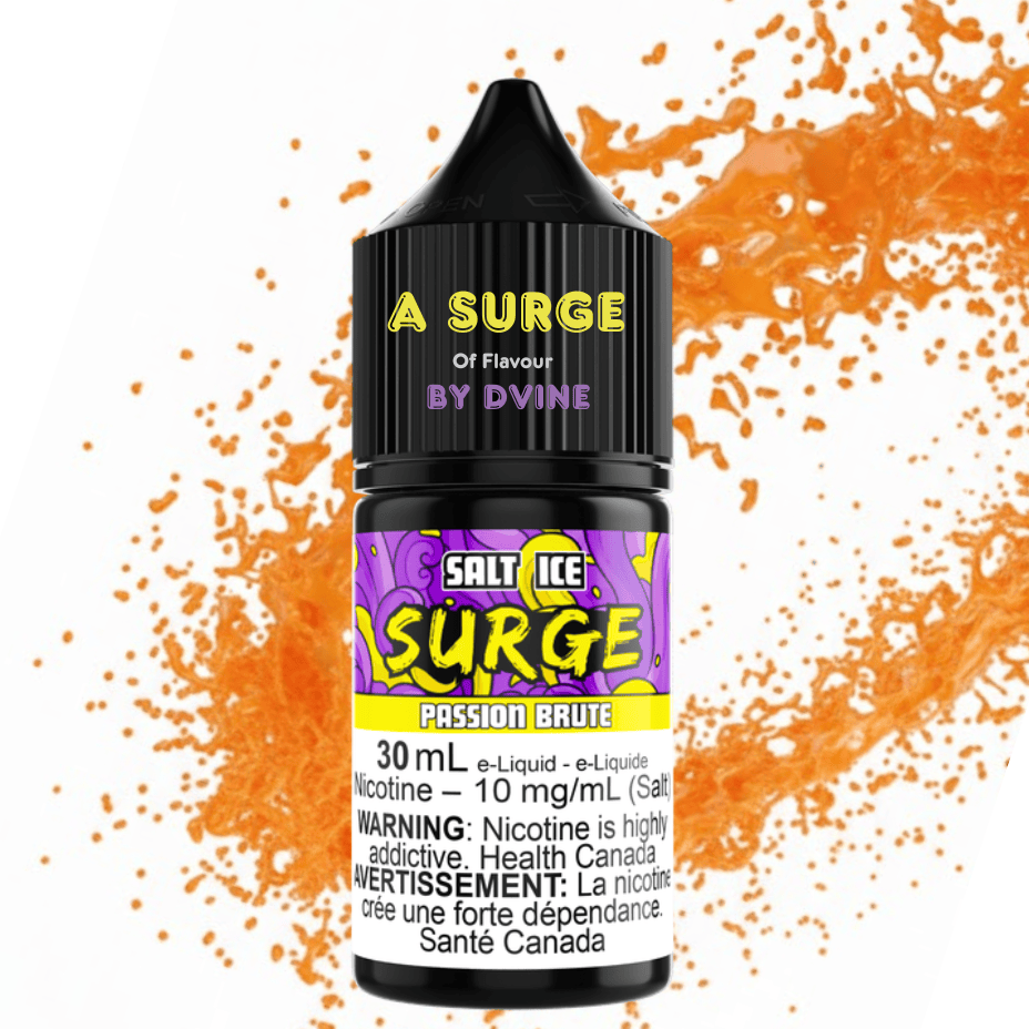 Surge E-Liquid-Passion Brute Ice Salt 30ml Airdrie Vape SuperStore and Bong Shop Alberta Canada