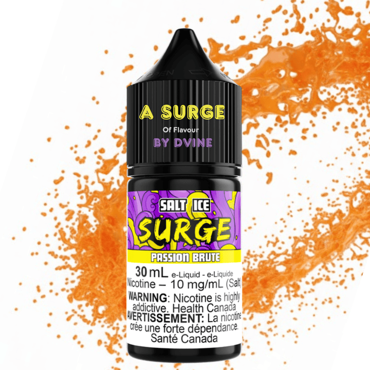 Surge E-Liquid-Passion Brute Ice Salt 30ml Airdrie Vape SuperStore and Bong Shop Alberta Canada