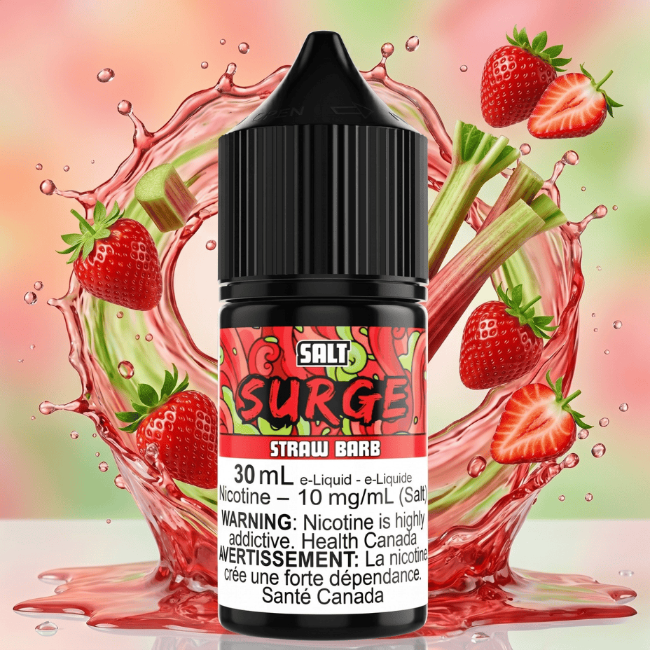 Surge E-Liquid-Straw Barb Salt 30ml Airdrie Vape SuperStore and Bong Shop Alberta Canada