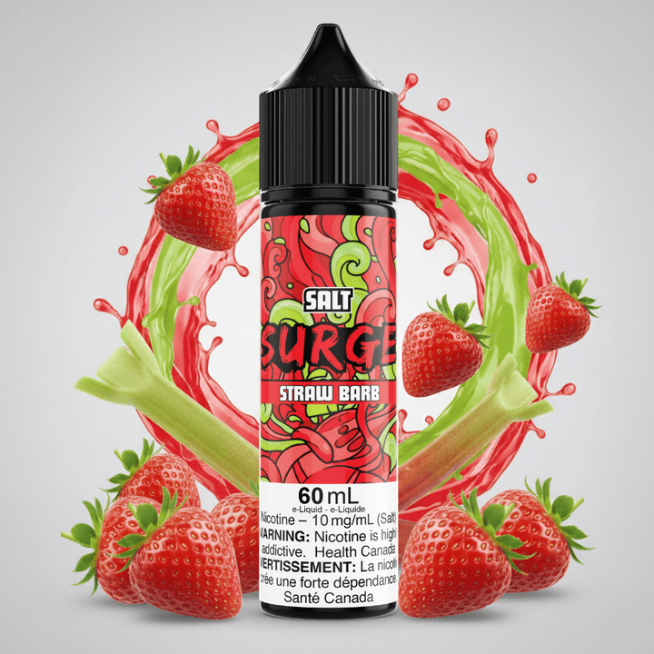 Surge E-Liquid-Straw Barb Salt 60ml 20mg Airdrie Vape SuperStore and Bong Shop Alberta Canada